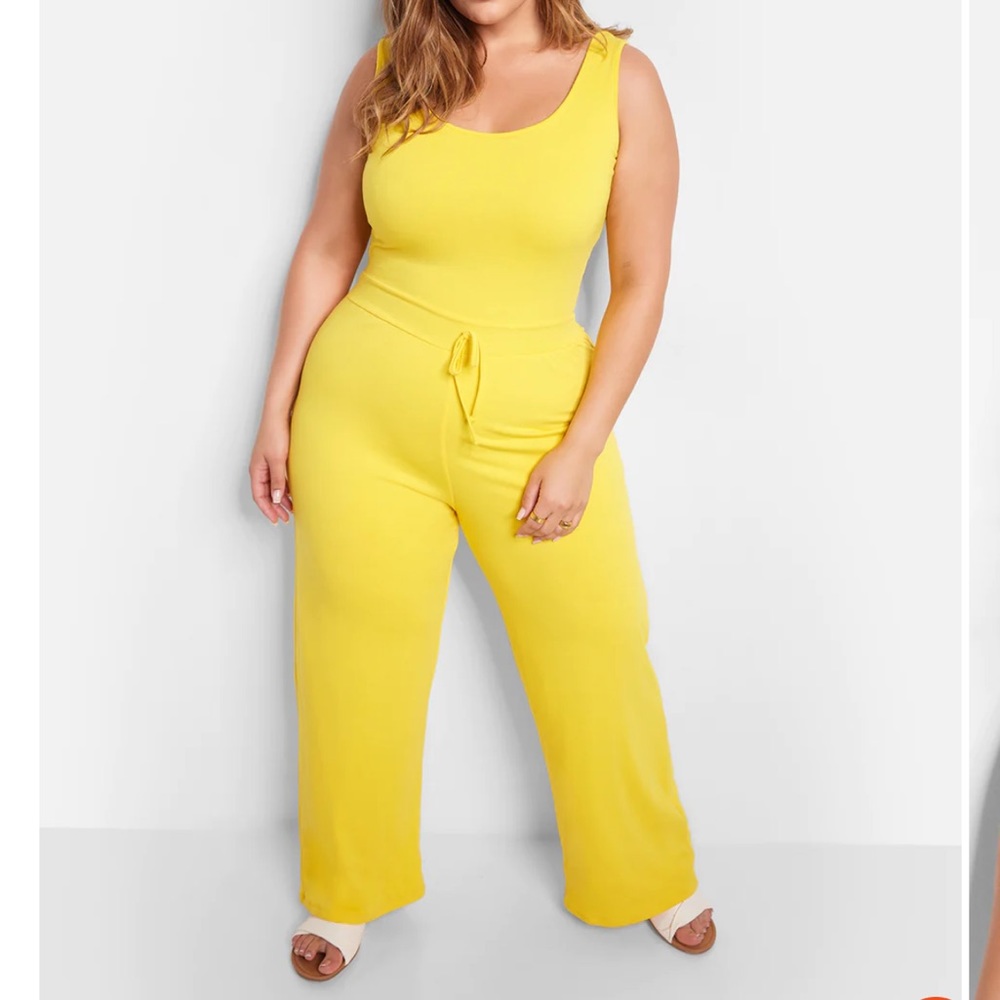 Canary Yellow Jumpsuit